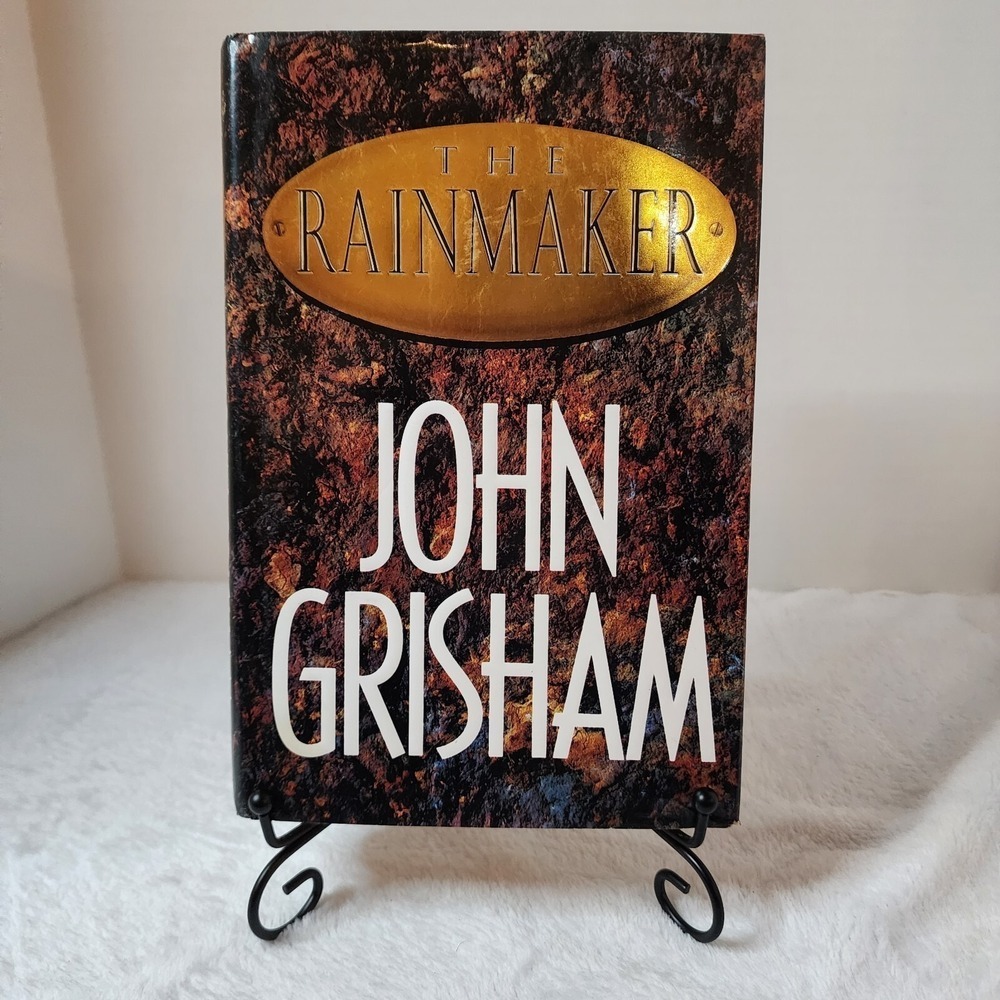 The Rainmaker John Grisham Hardcover Legal Thriller 1995 ISBN 0385424736